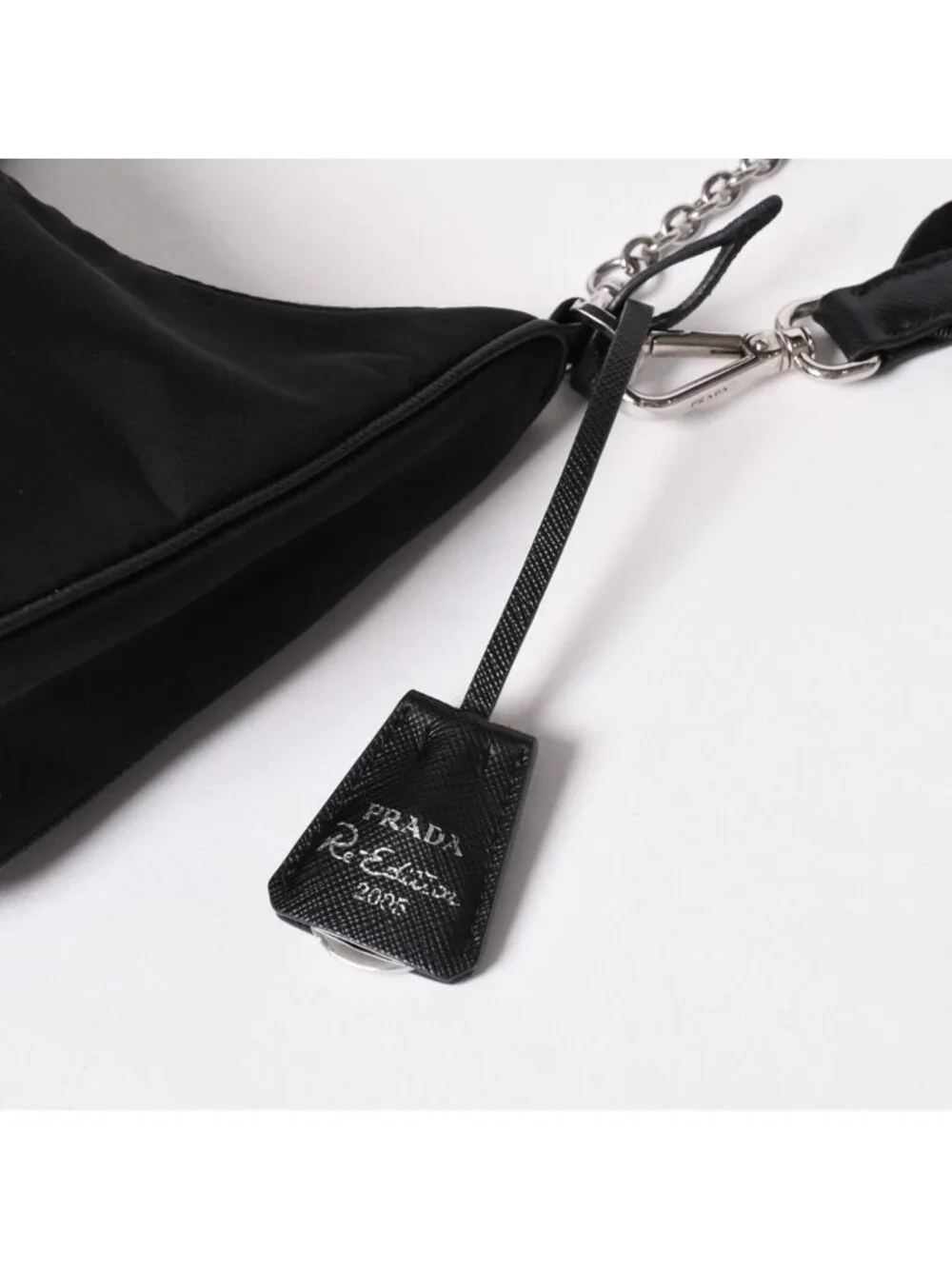 Prada Hobo Nylon Black